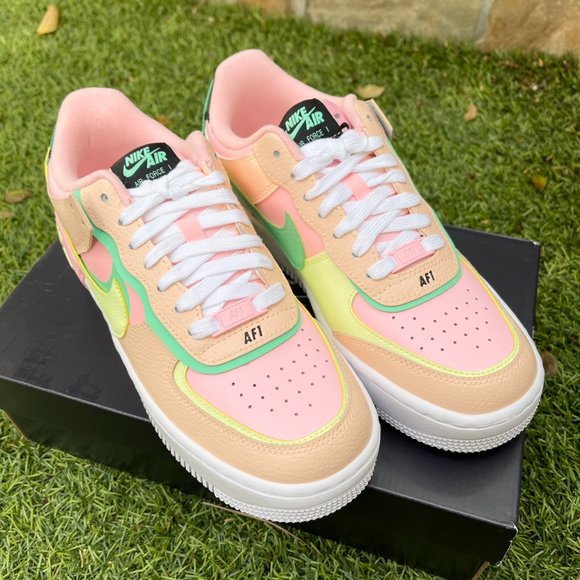 Nike Air Force 1 shadow pink shoes - Picture 3 of 4